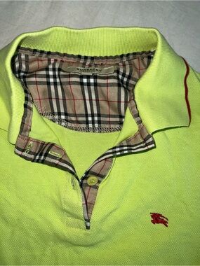 Burberry Lime Polo Baby Tee